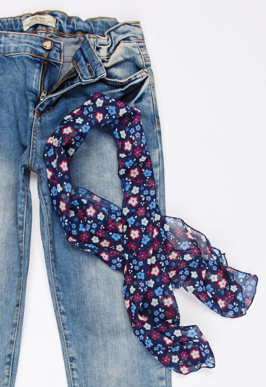 Soobe - Girls Straight Leg Jean Mid Blue