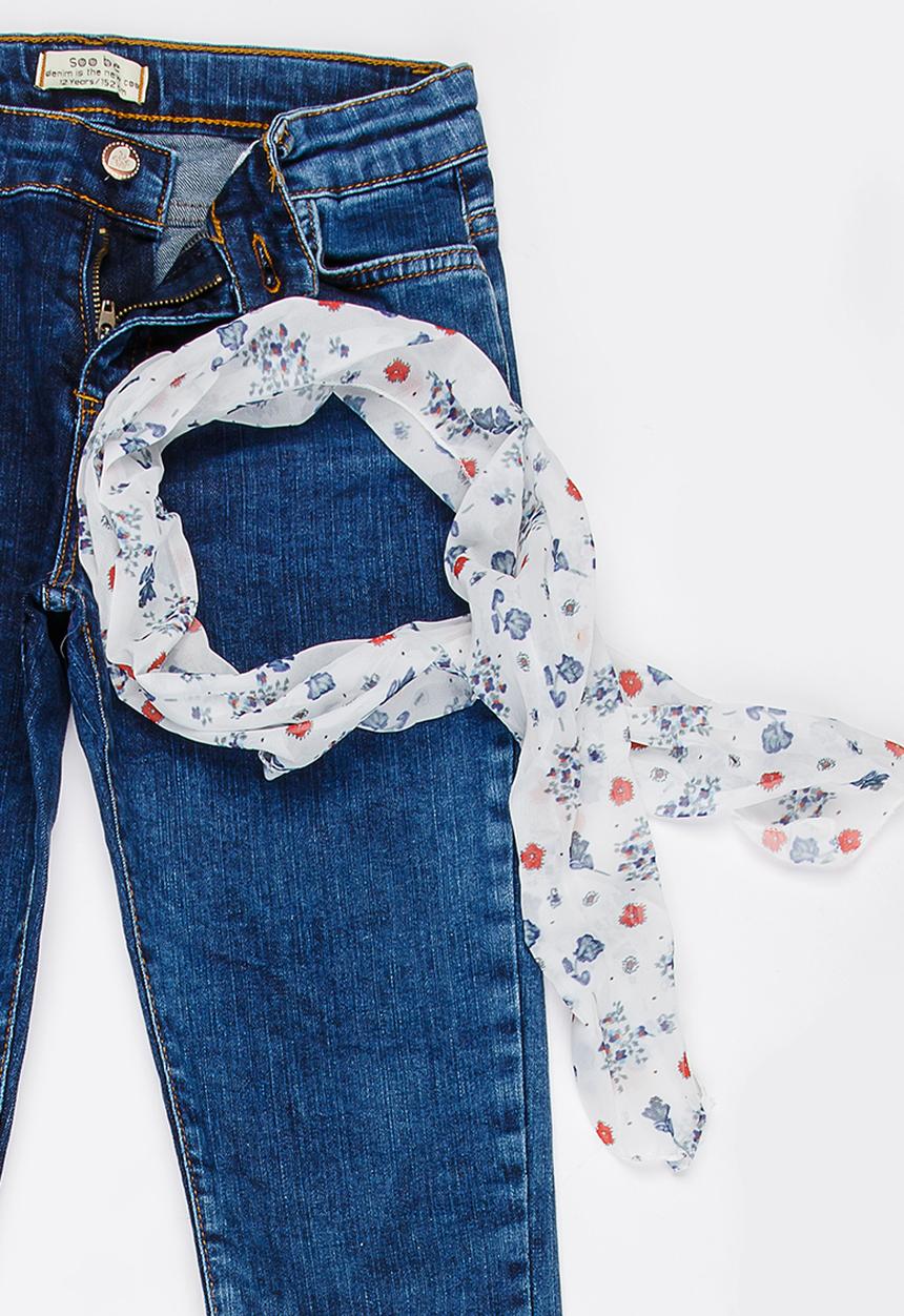Soobe - Girls Straight Leg Jean Navy