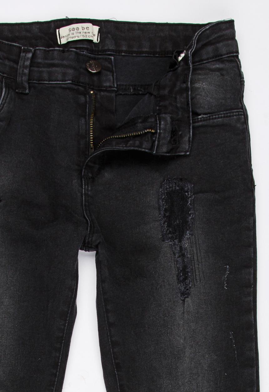 Soobe - Straight Leg Jean Black