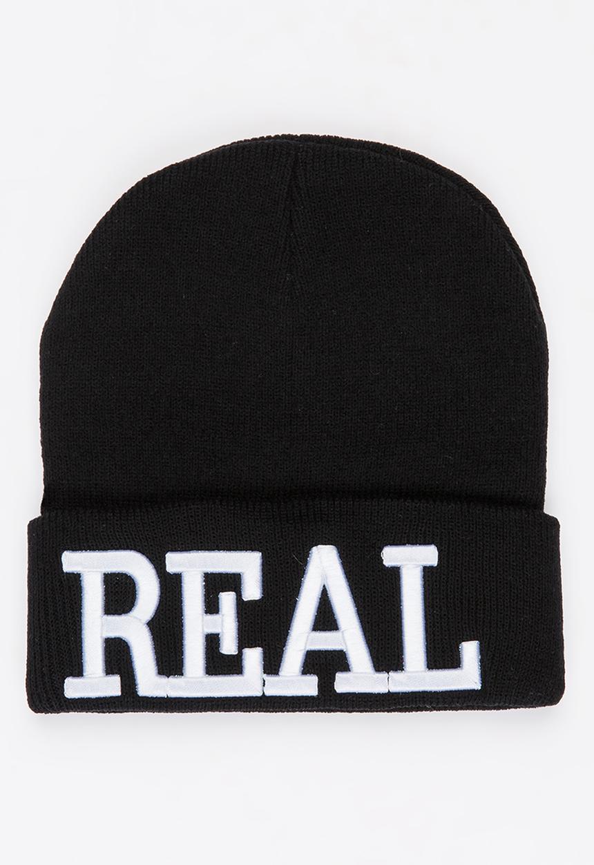 Pop Candy - Printed Beanie Black