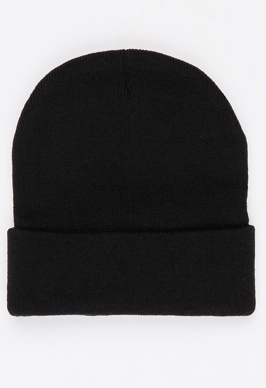 Pop Candy - Printed Beanie Black