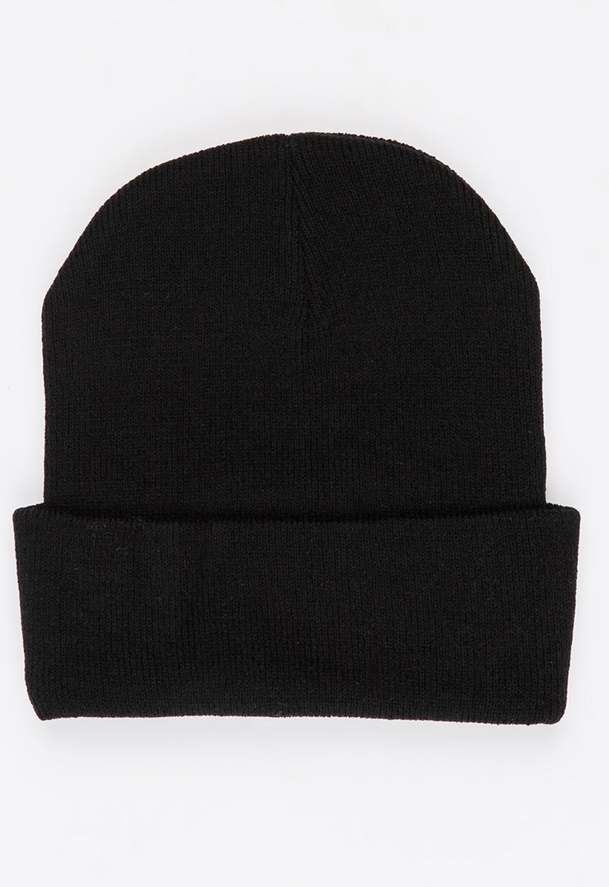 Pop Candy - Printed Beanie Black