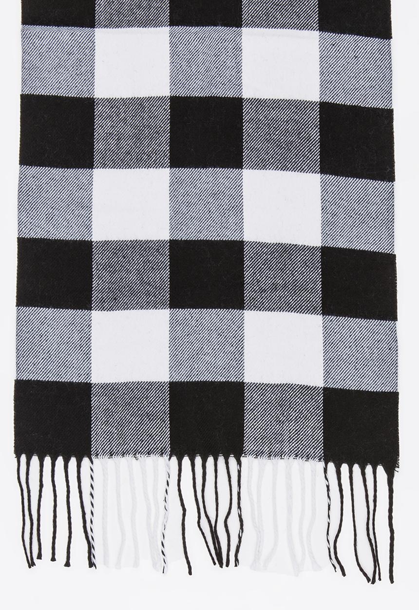 Pop Candy - Printed Scarf Black and White