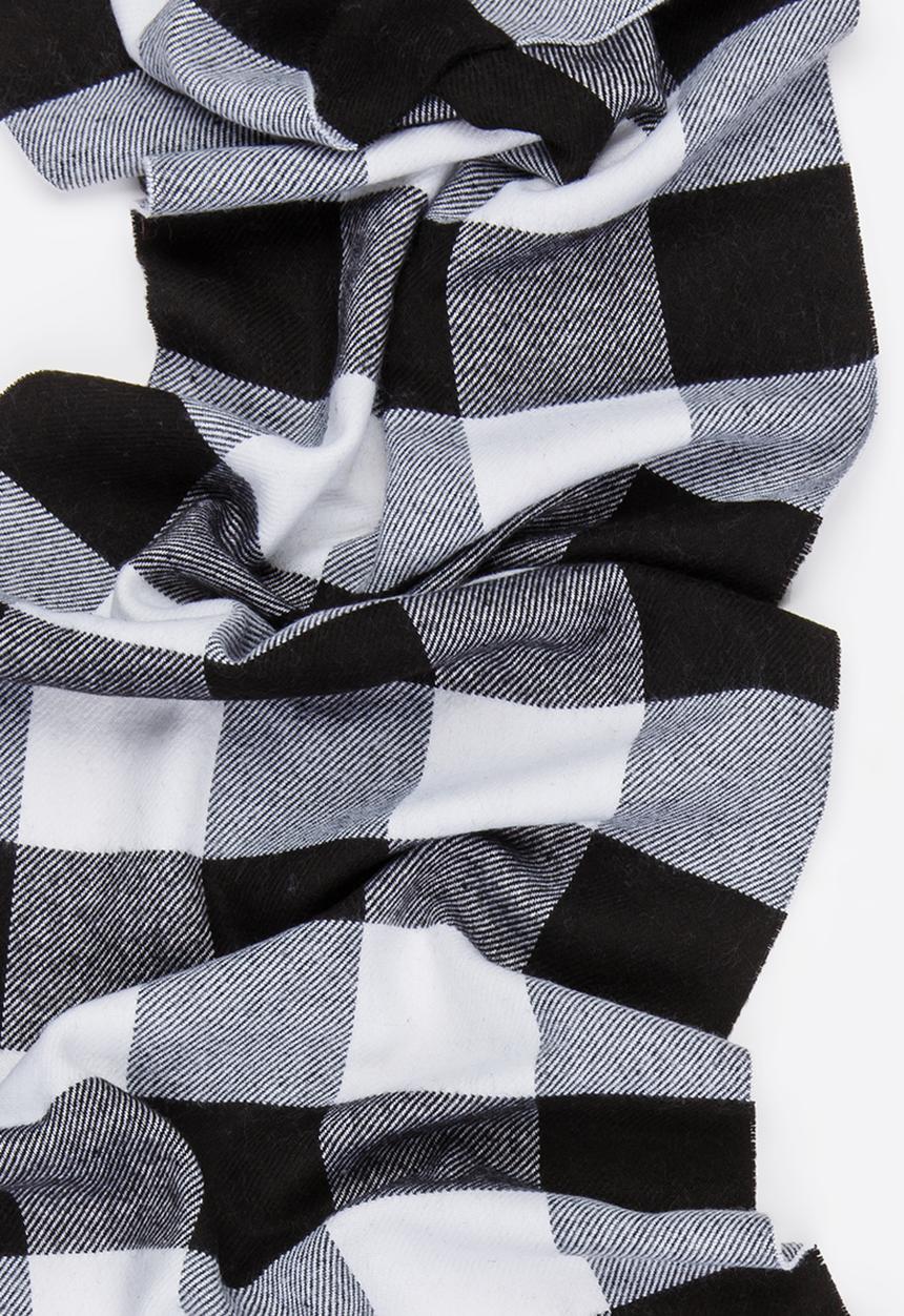 Pop Candy - Printed Scarf Black and White