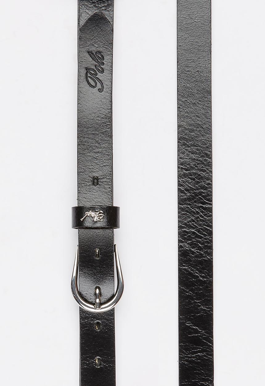 POLO - Leather Zoe Belt Black