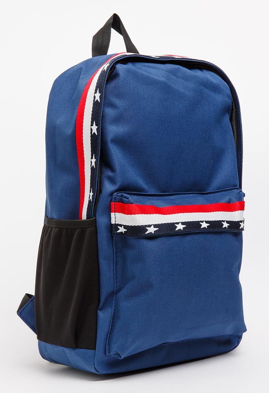 Pop Candy - Printed  Backpack Navy
