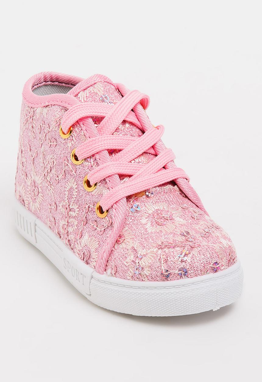 Pop Candy - High Top Sneaker Mid Pink