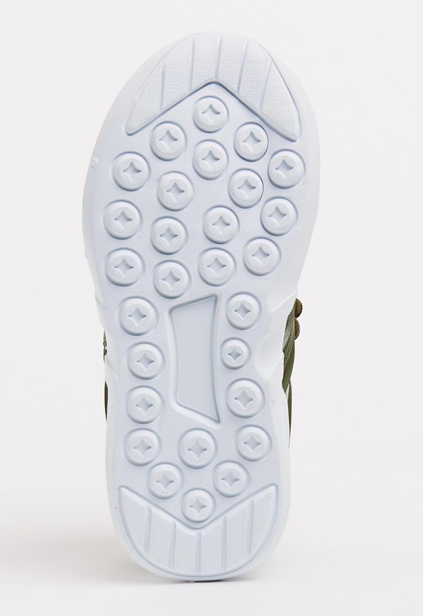 Pop Candy - Lace Up Sneaker Khaki Green