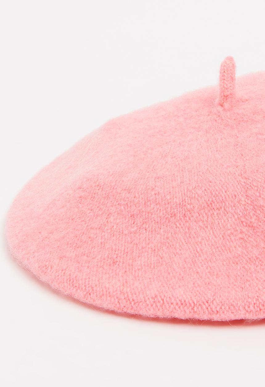 Pop Candy - Girls Beret Pale Pink