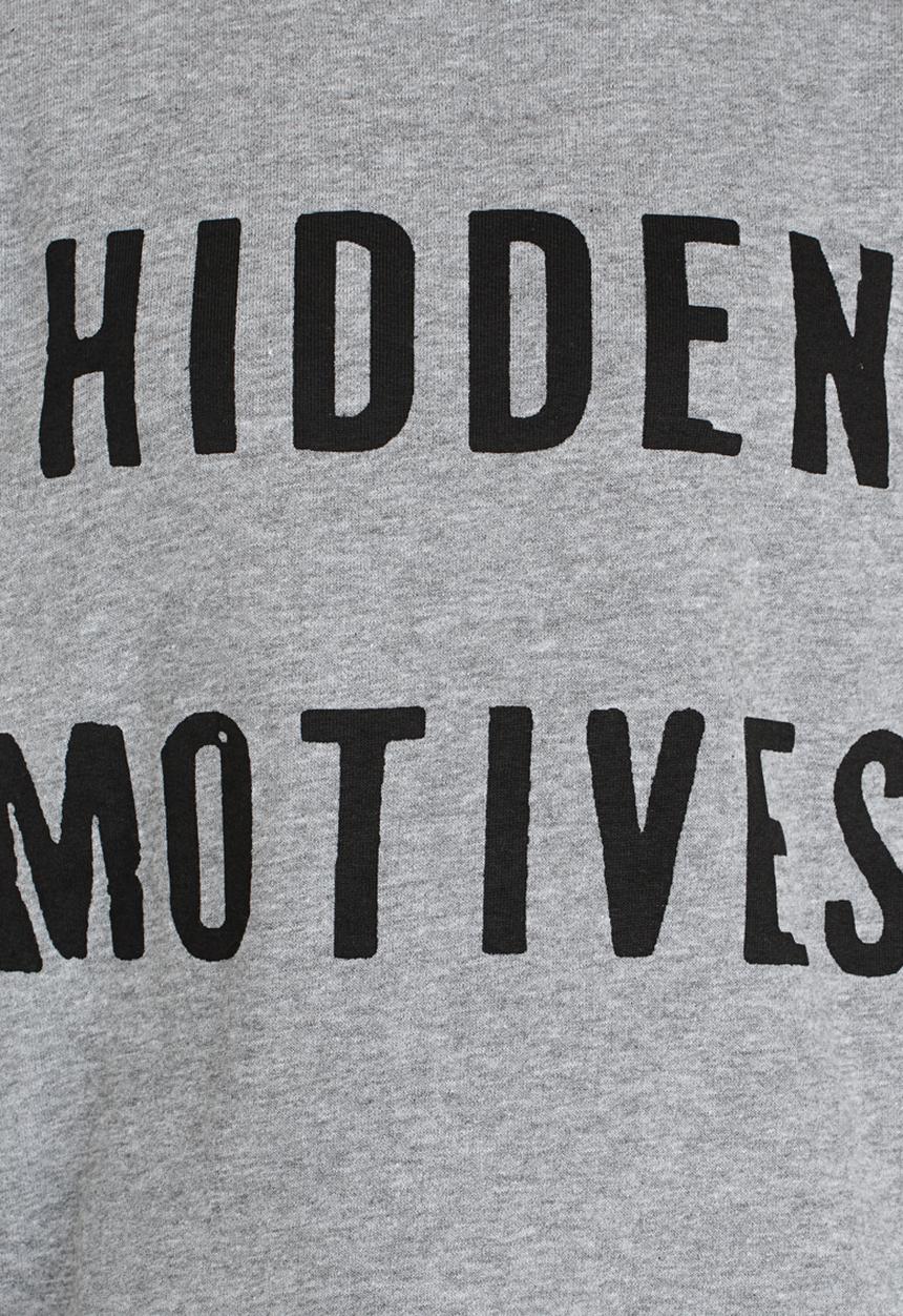 Name It - Printed Sweat Top Grey