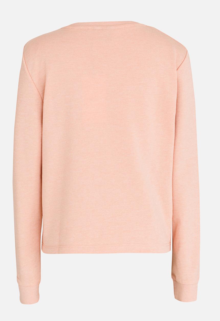 Name It - Printed Sweat Top Pale Pink