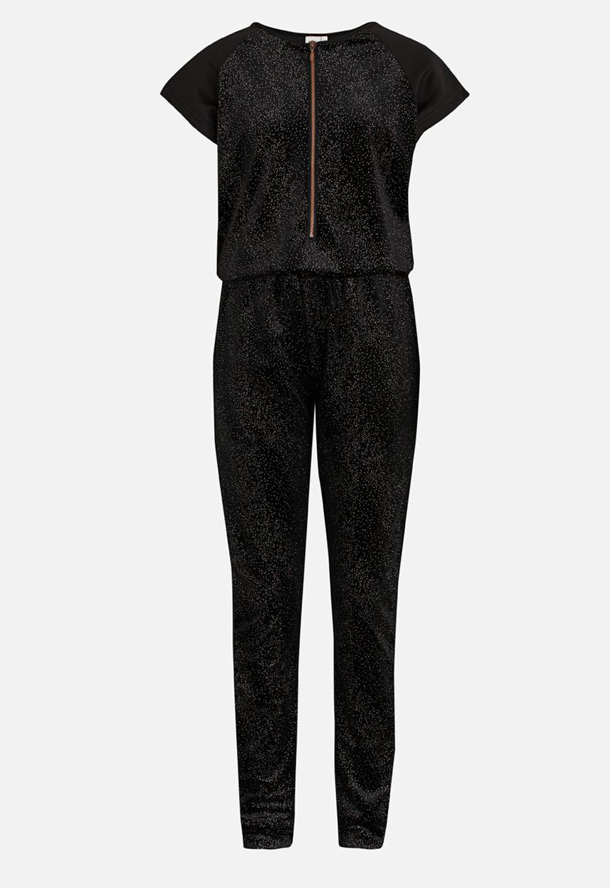 Name It - Girls Drawstring Jumpsuit Black