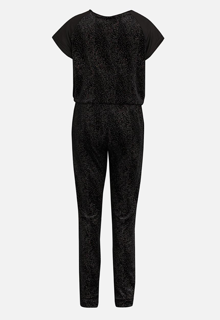 Name It - Girls Drawstring Jumpsuit Black