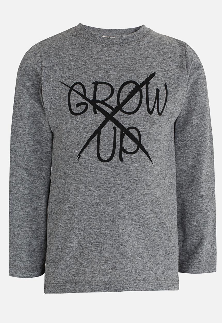 Soobe - Boys Printed Tee Grey