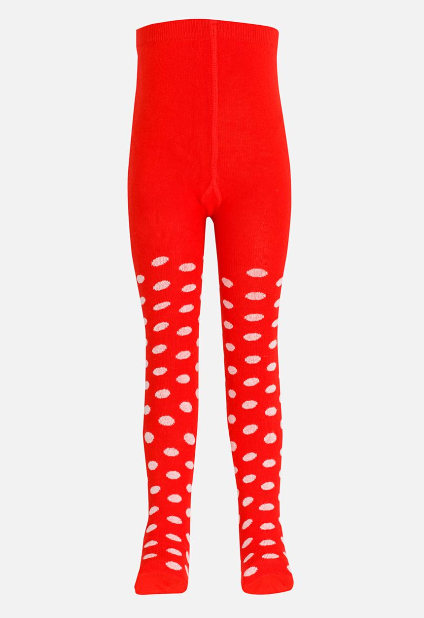 Soobe - Girls Polka Dot Socks Red