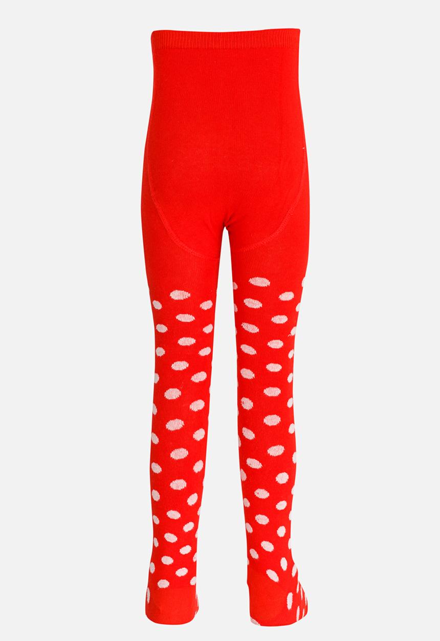 Soobe - Girls Polka Dot Socks Red
