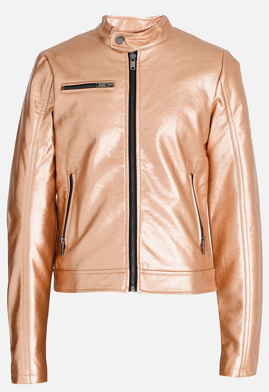 Name It - Girls Biker Jacket Gold