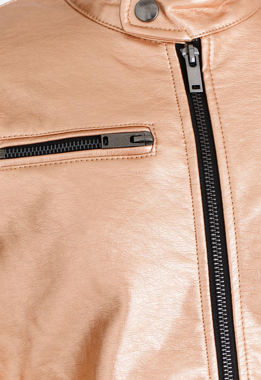 Name It - Girls Biker Jacket Gold