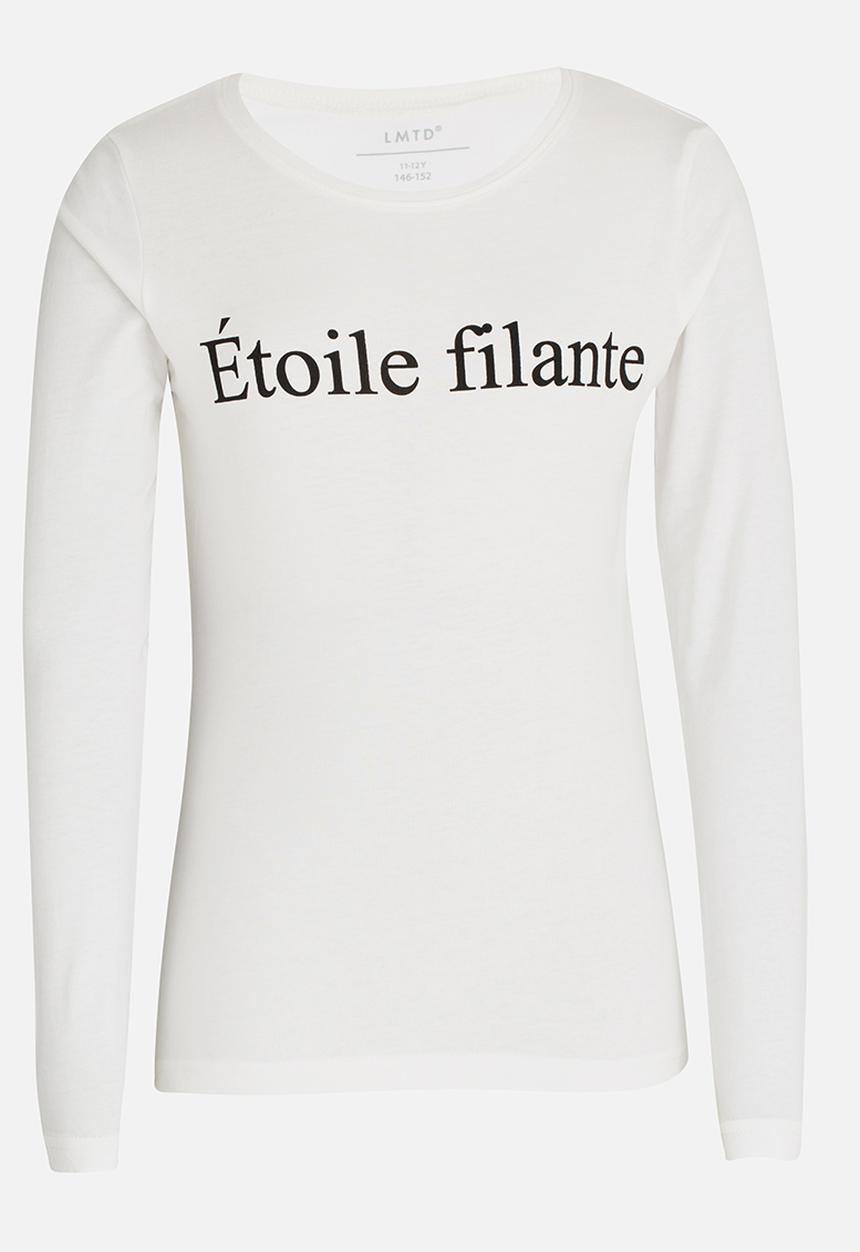 Name It - Girls Printed Tee White