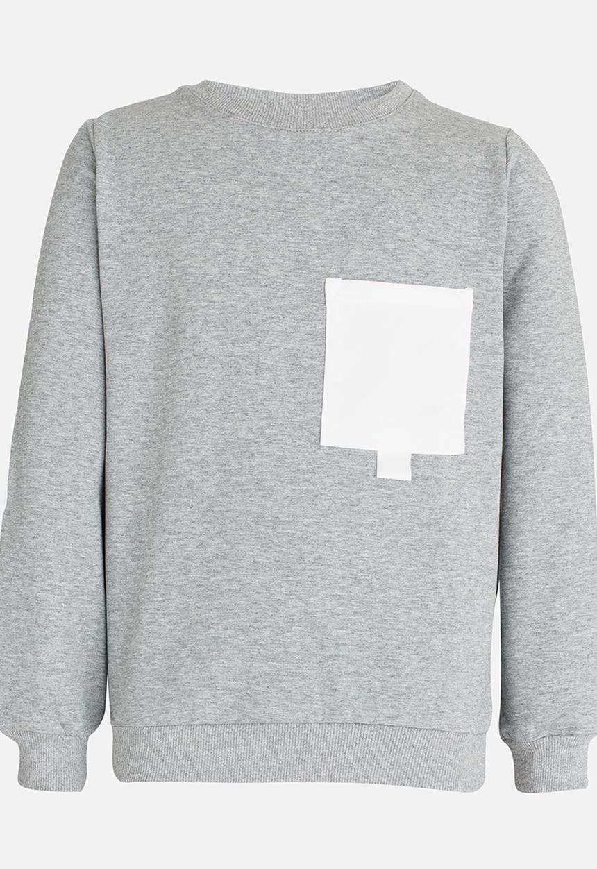 Pop Candy - Boys Long Sleeve Tee Grey