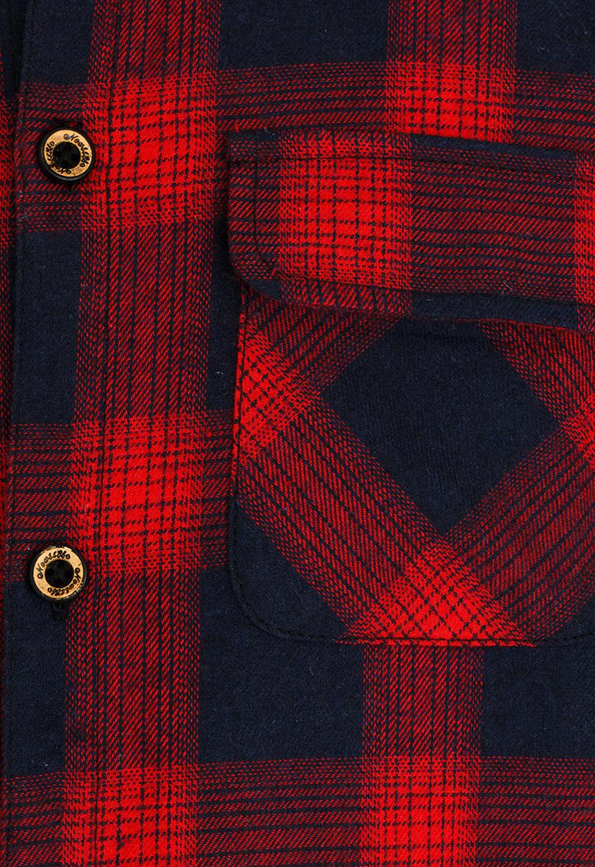 Pop Candy - Boys Long Sleeve Shirt Red