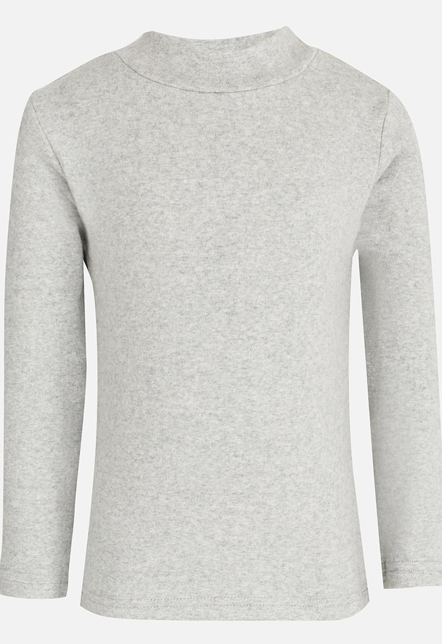 Pop Candy - Boys polo neck top - grey