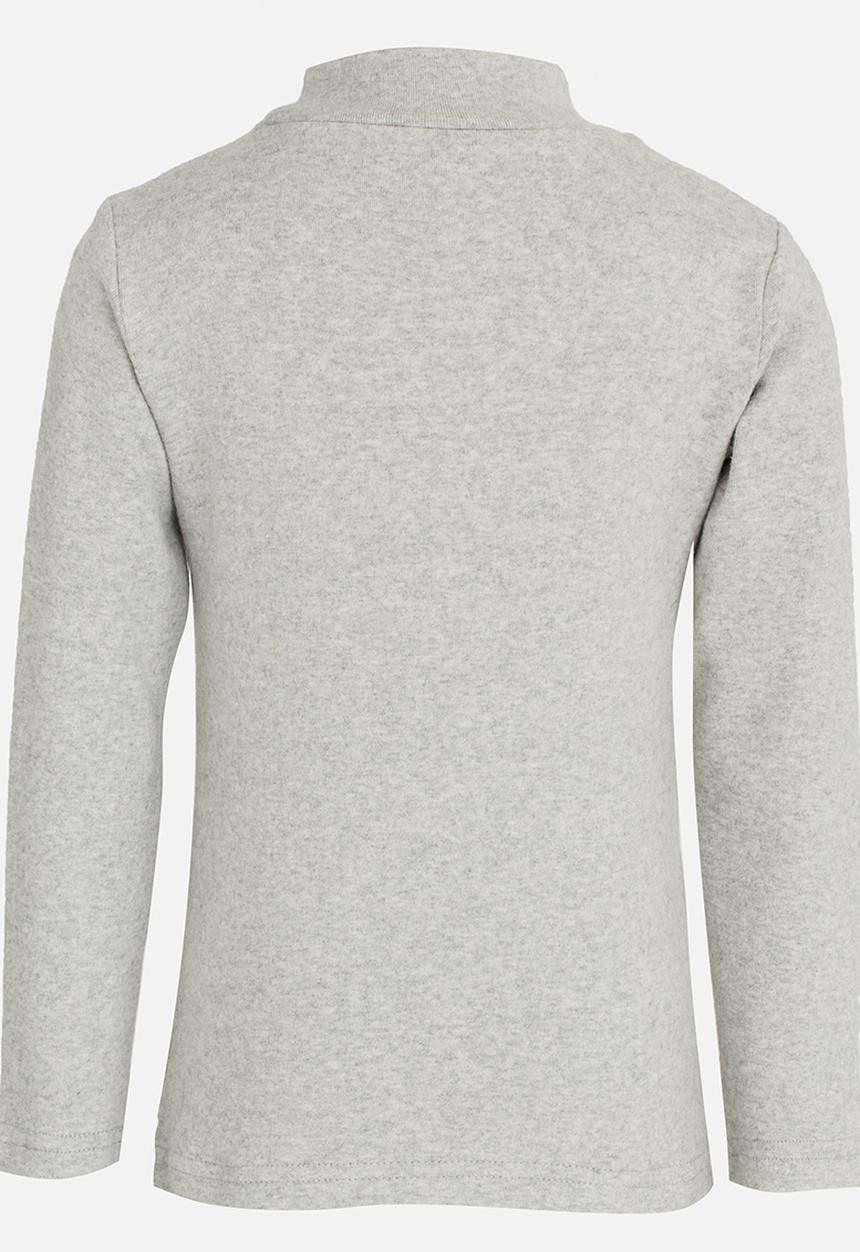 Pop Candy - Boys polo neck top - grey