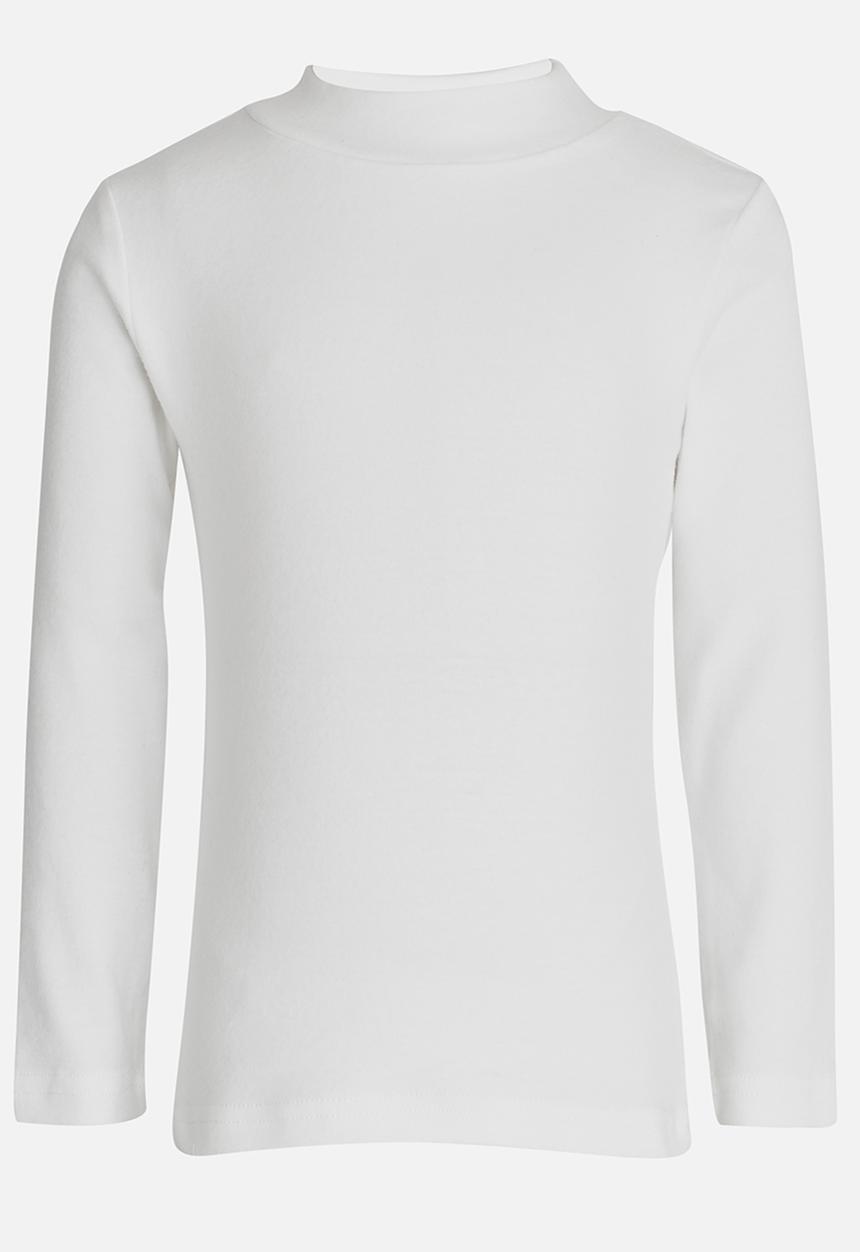 Pop Candy - Boys polo neck top - white