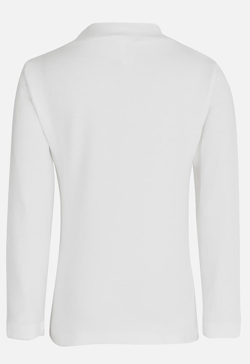 Pop Candy - Boys polo neck top - white