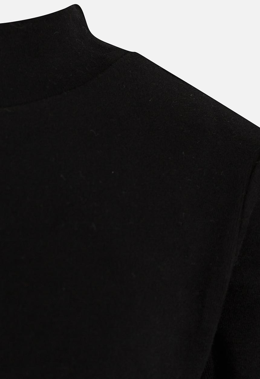 Pop Candy - Boys polo neck top - black