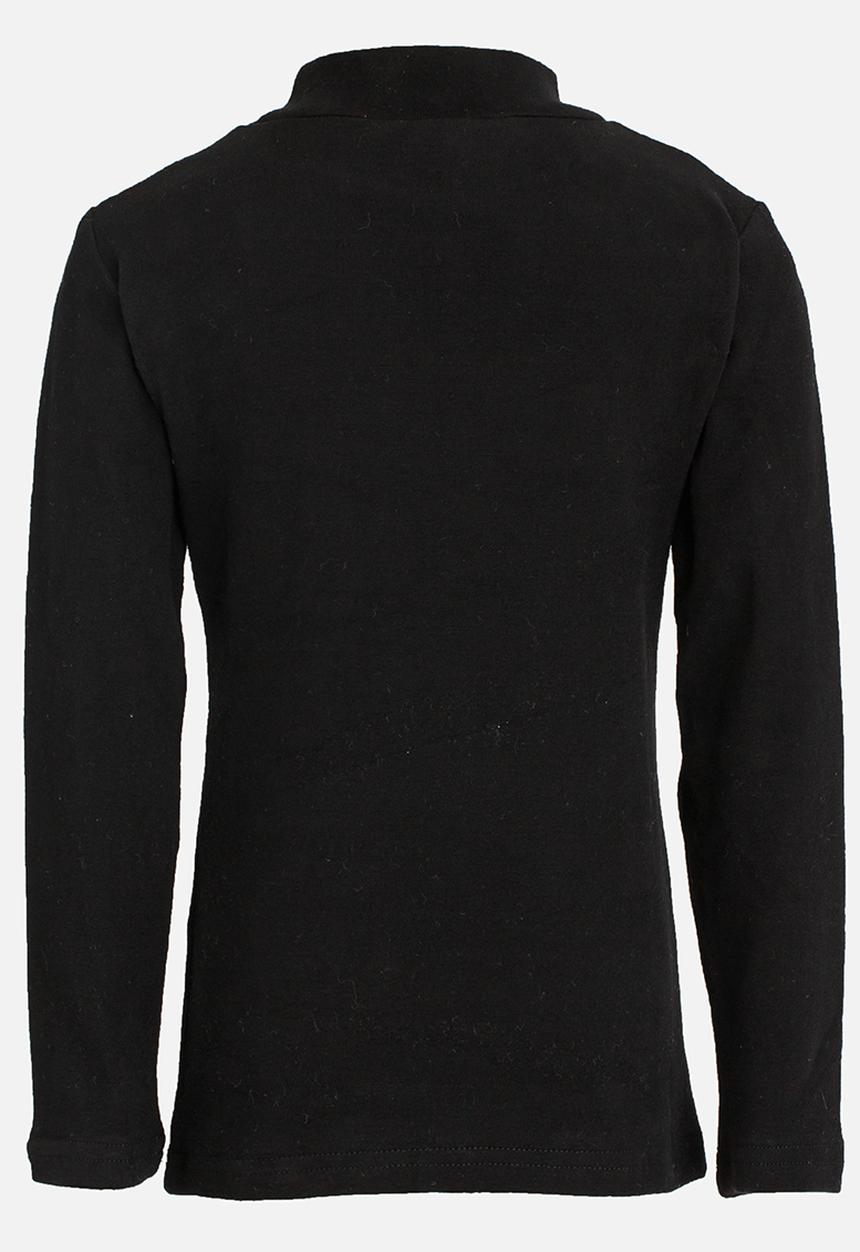 Pop Candy - Boys polo neck top - black