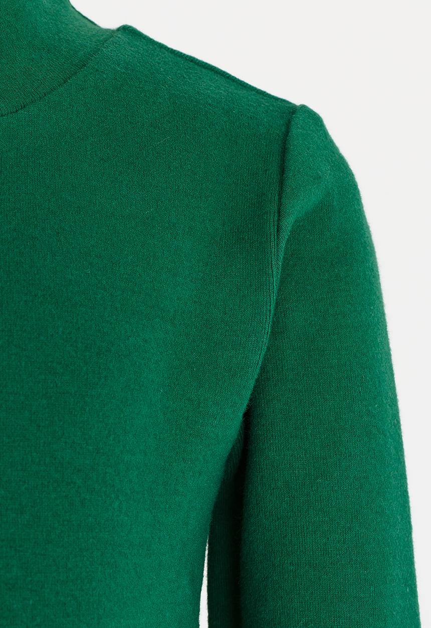 Pop Candy - Boys polo neck top - green