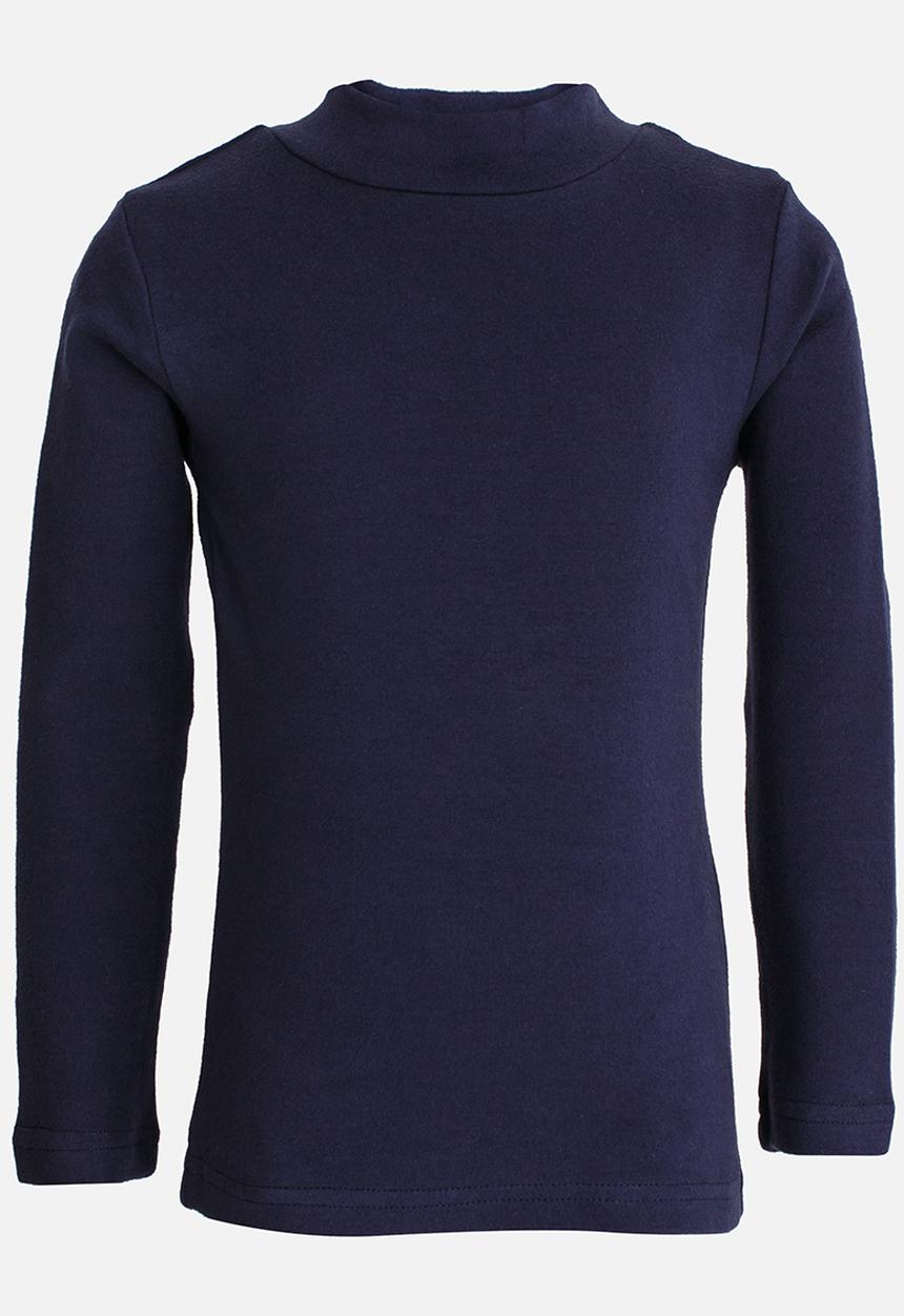 Pop Candy - Boys polo neck top - navy 