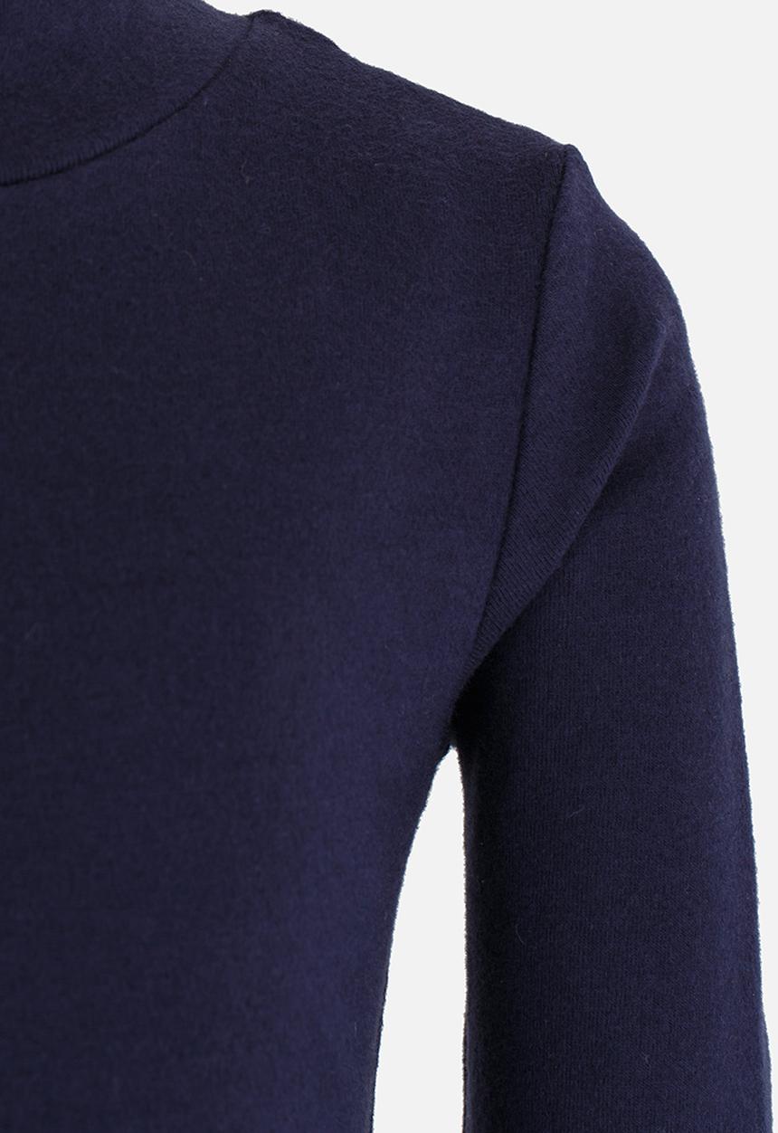 Pop Candy - Boys polo neck top - navy 