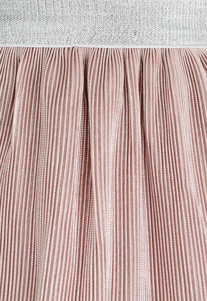 Pop Candy - Girls Elasticated  Skirt Pale Pink