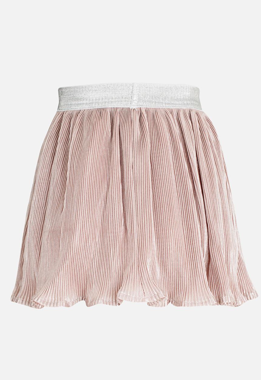 Pop Candy - Girls Elasticated  Skirt Pale Pink