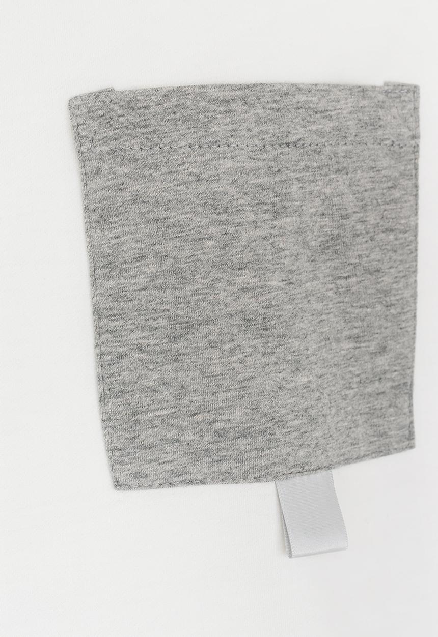 Pop Candy - Boys Long Sleeve Sweat Top White