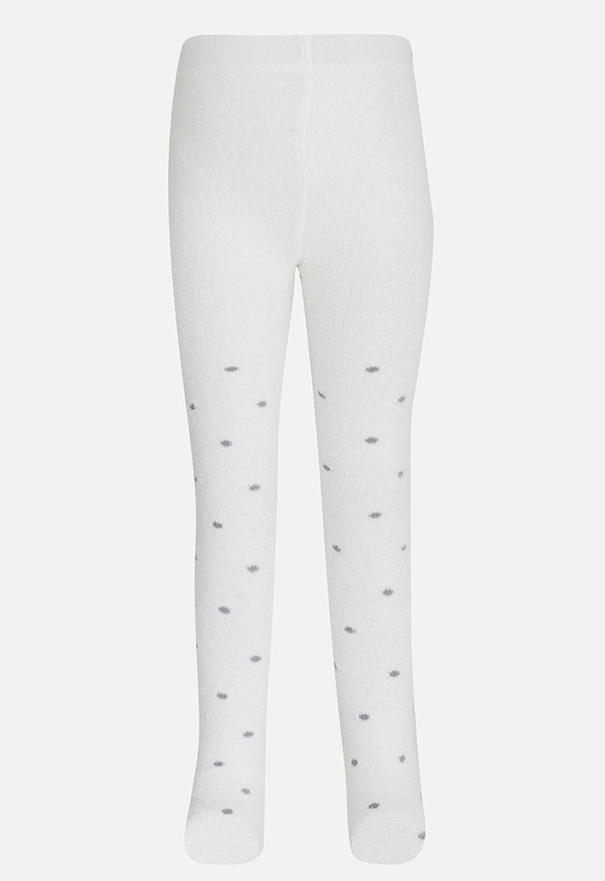 Pop Candy - Girls Printed Sock Legging White