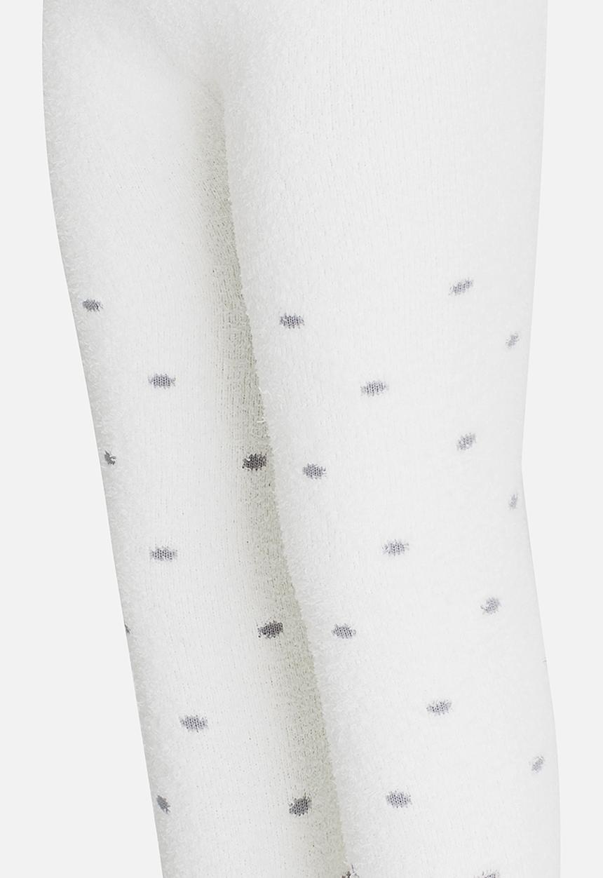 Pop Candy - Girls Printed Sock Legging White