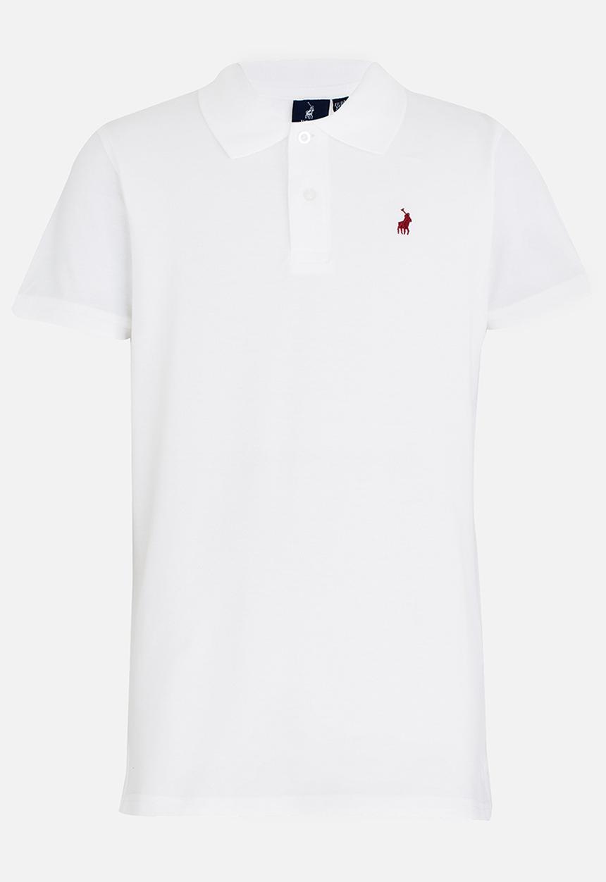 POLO - Austin Classic SS Golfer White