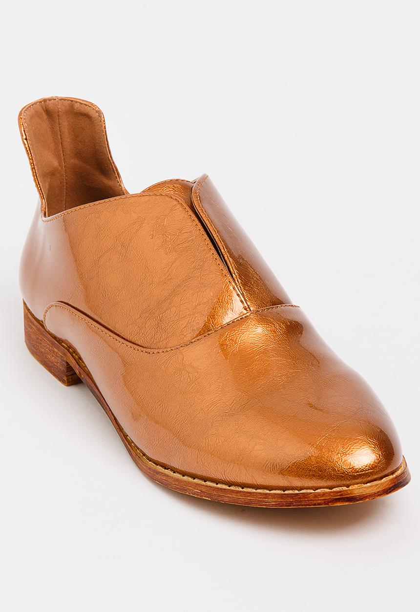 Dolce Vita - Cardiff Patent Slip-On Mid Brown