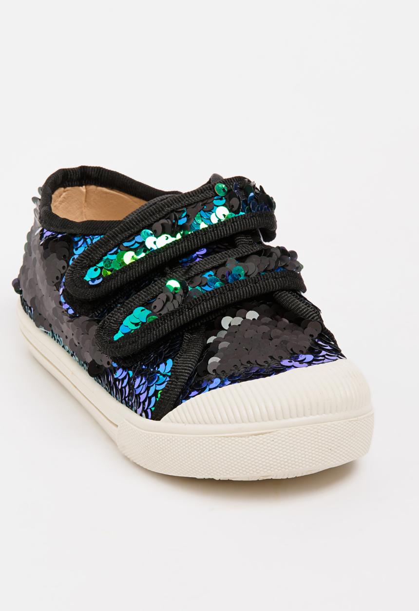 Pop Candy - Girls Sequin Sneaker Green