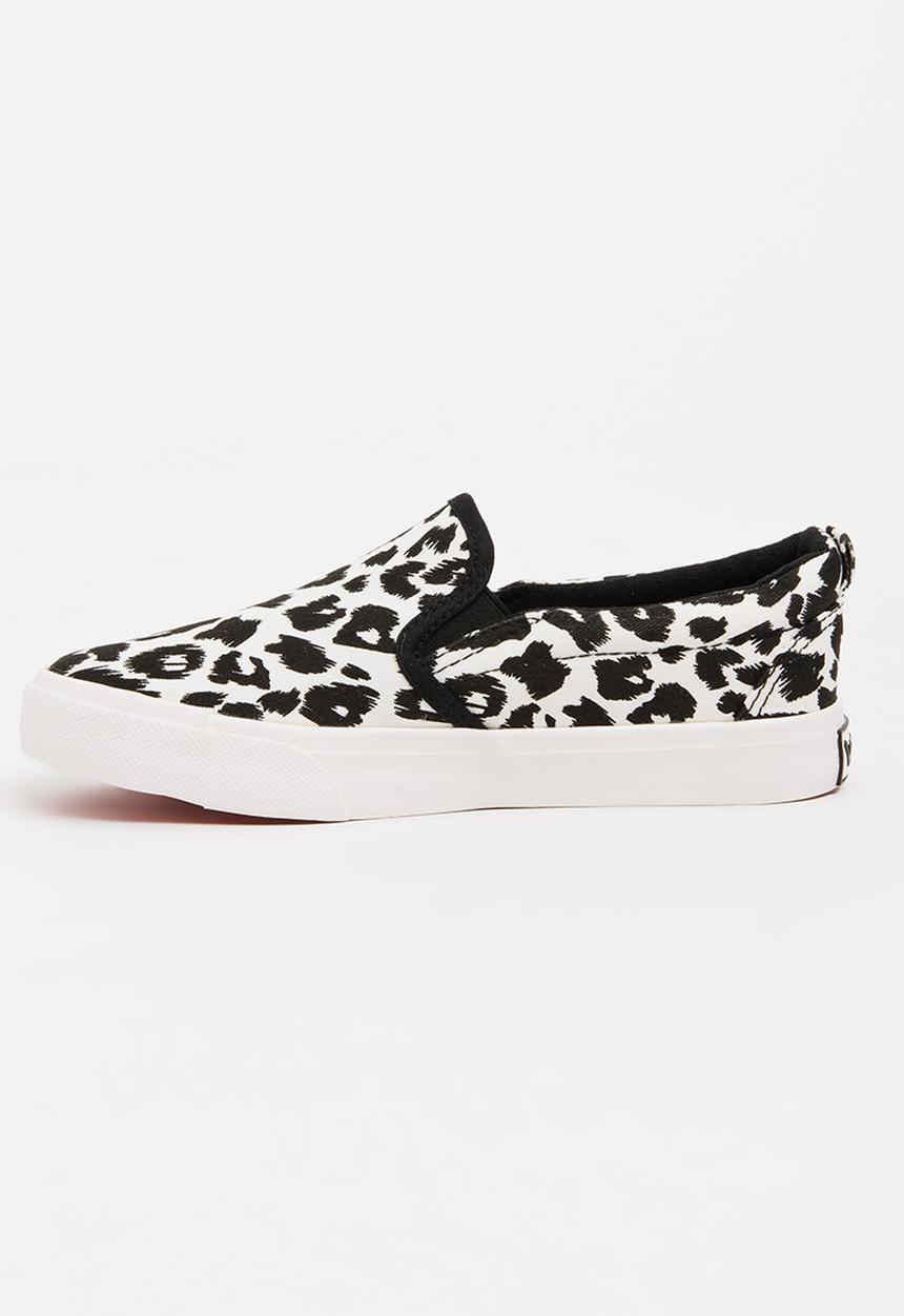 Pop Candy - Girls Canvas Sneaker Off White