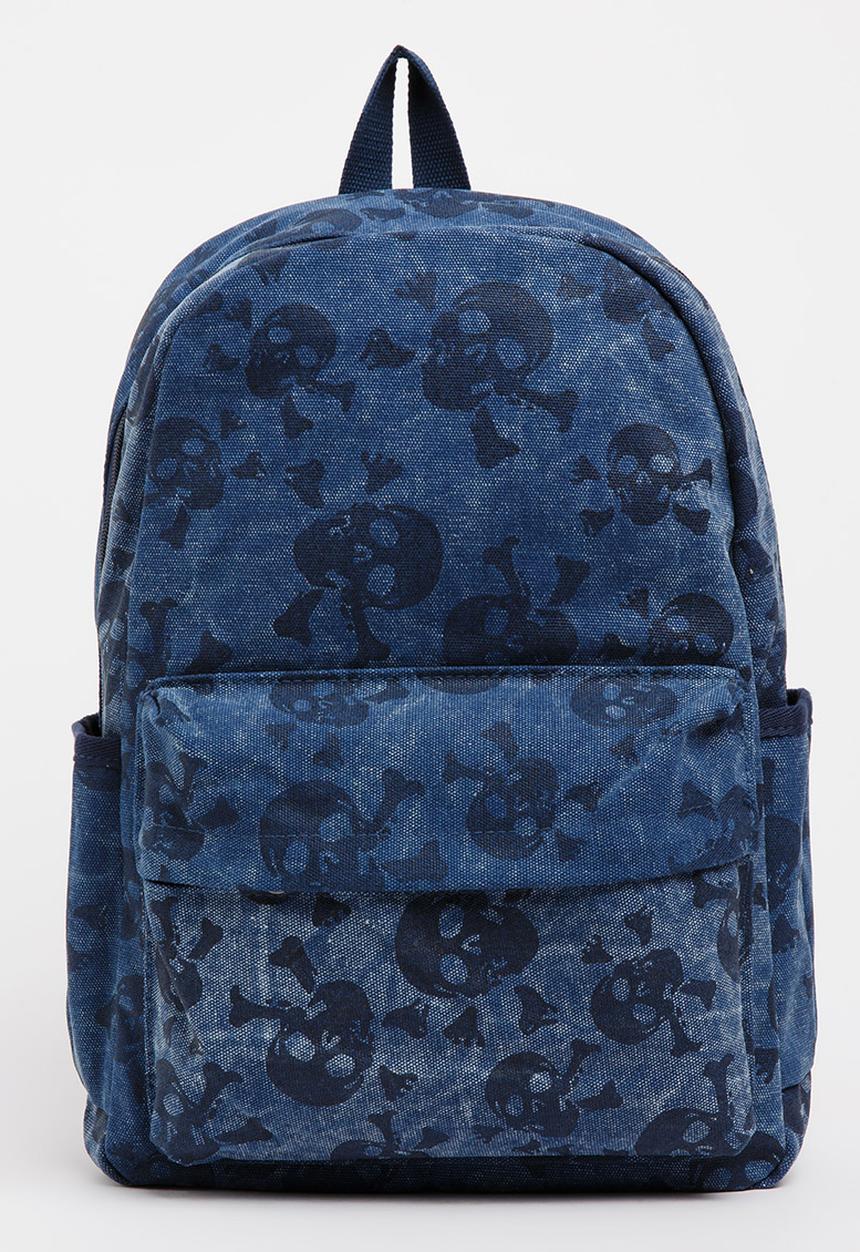 Pop Candy - Printed Backpack Navy
