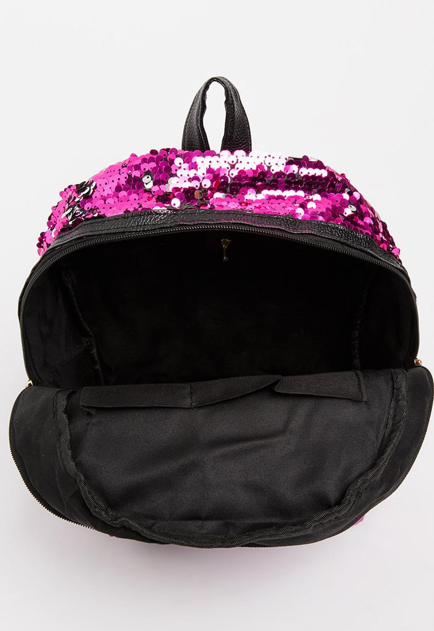 Pop Candy - Girls Sequin Backpack Multi-colour
