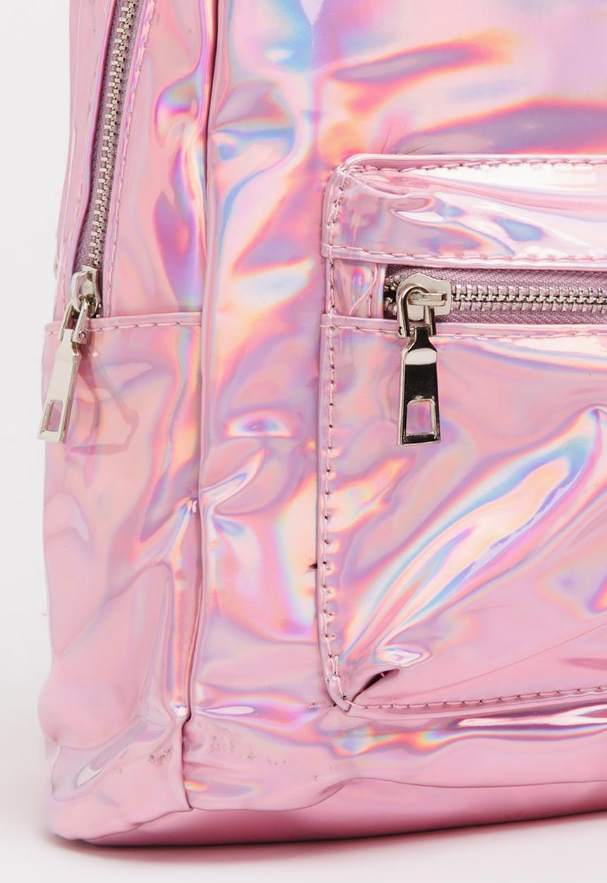 Pop Candy - Metallic Backpack Mid Pink