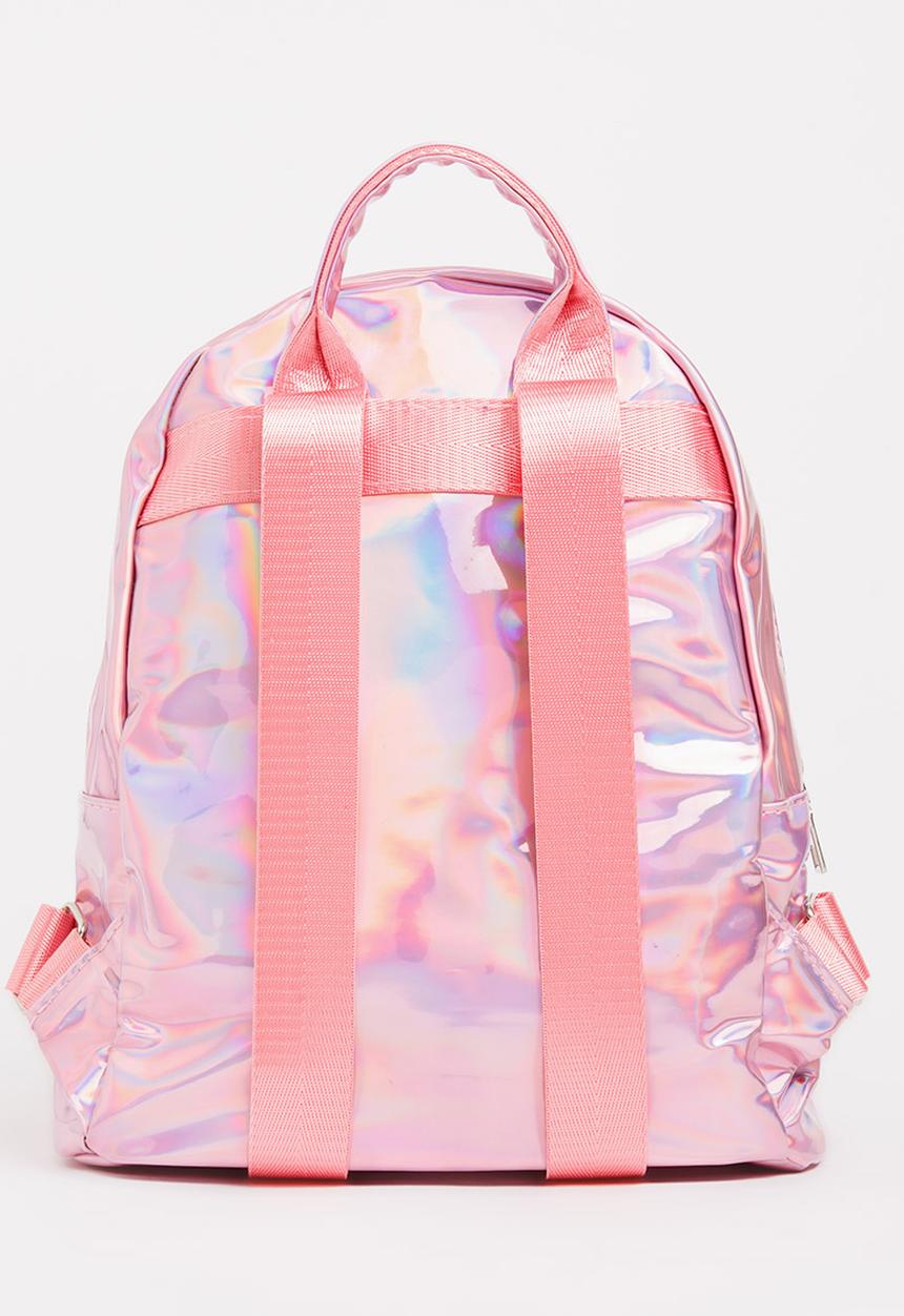 Pop Candy - Metallic Backpack Mid Pink