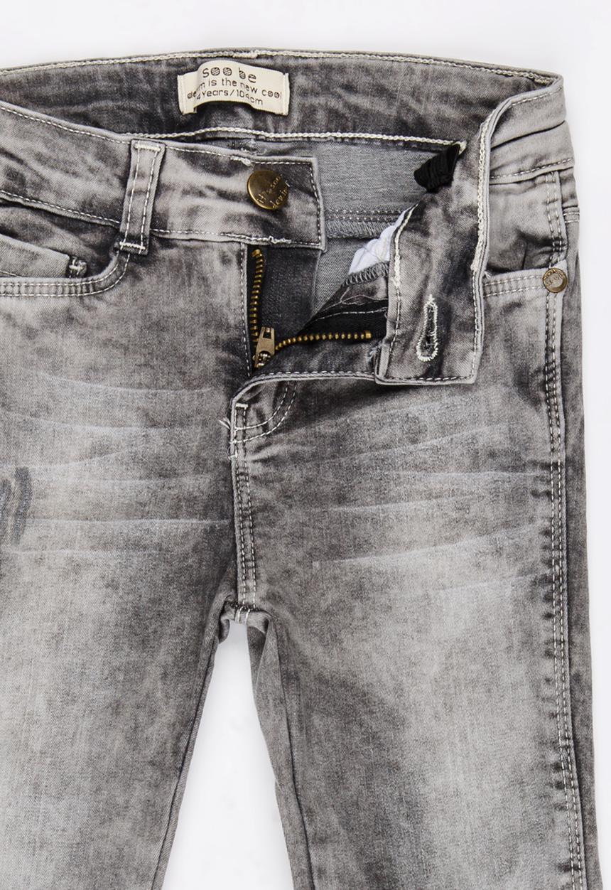 Soobe - Girls Straight Leg Jean Grey