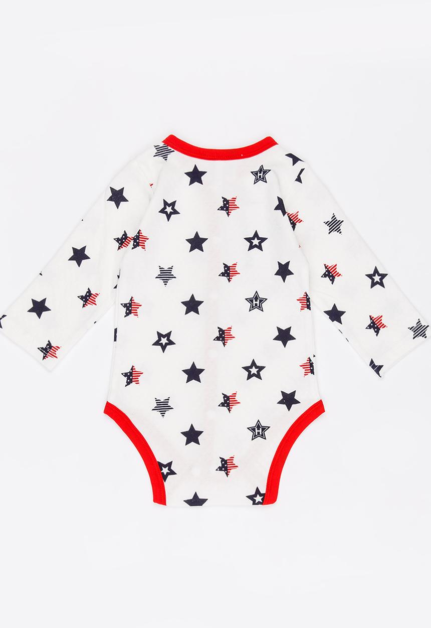 Pop Candy - Star print bodysuit - multi