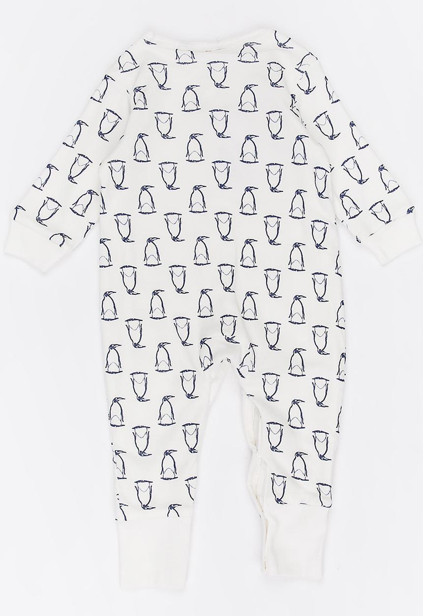 Pop Candy - Printed Sleepsuit White